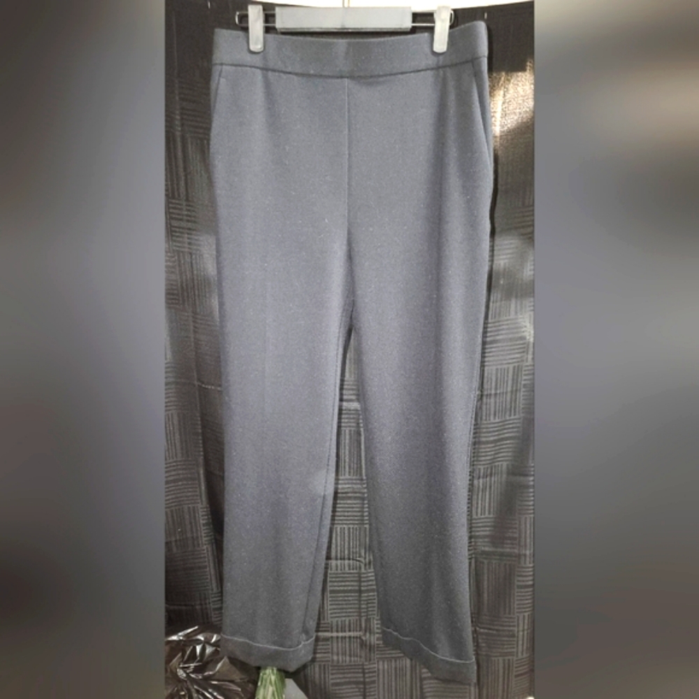 EUC Ann Taylor Classic Black Straight Leg Pants